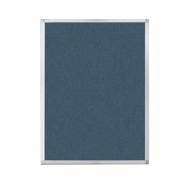 Hush Panel Configurable Cubicle Partition 3' x 4' Caribbean Fabric